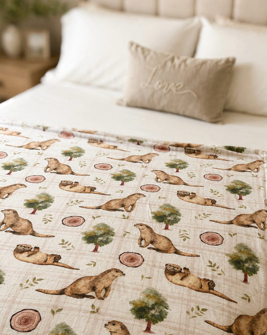 Otter Tarn Sherpa blanket